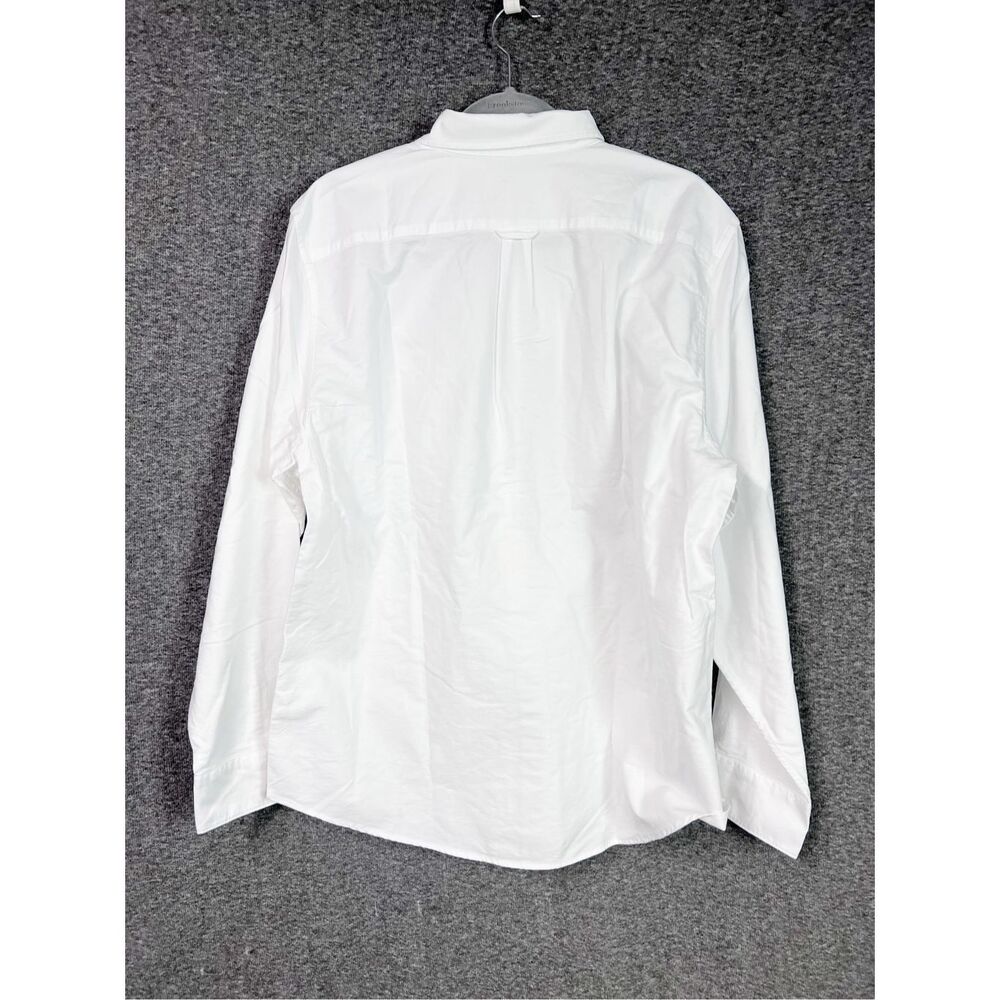 Everlane White Slim Oxford Shirt Cotton Button Down Mens XL NWT Classic - Picture 8 of 13